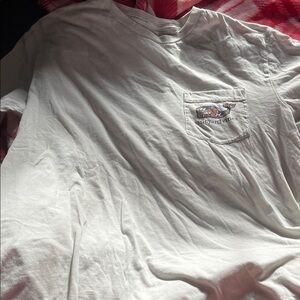 B58 Men’s Sm Vineyard Vines White SS Tee; Dingy, Sports Logos